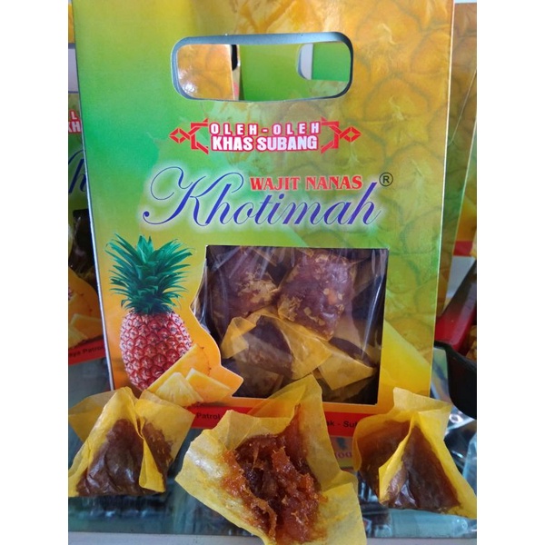 Jual DODOL NANAS KHOTIMAH SUBANG / COKELAT NANAS / WAJIT NANAS SUBANG |  Shopee Indonesia