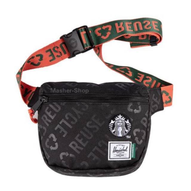 Jual Starbucks® x Herschel Supply Fifteen Hip Pack Limited Edition ...