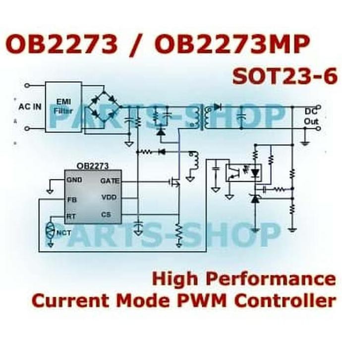 Jual Ob2273 Smd Ic Ob2273Mp Current Mode Switching Regulator Ob 2273 ...