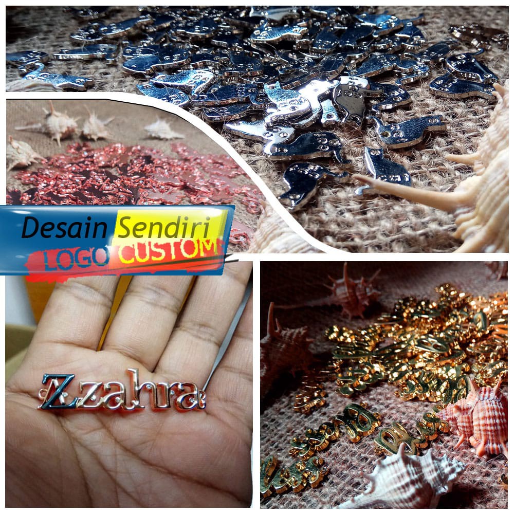 Jual Harga Murah Label/Merk Logam Design Custom | Shopee Indonesia