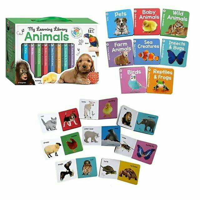 Jual My Learning Library : Animals hinkler book set / box set / buku ...