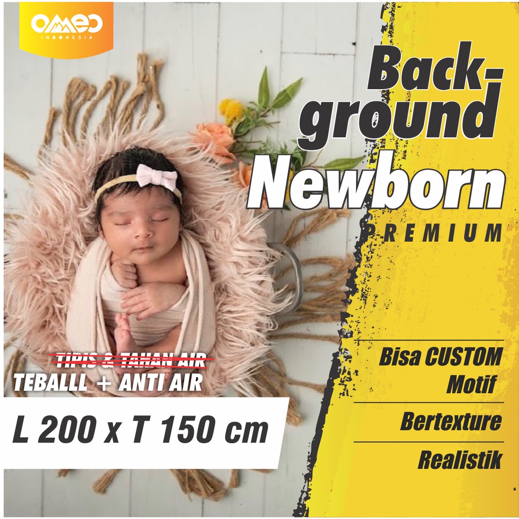 Jual Background Foto Newborn Alas Foto Newborn 200 X 150cm | Shopee ...