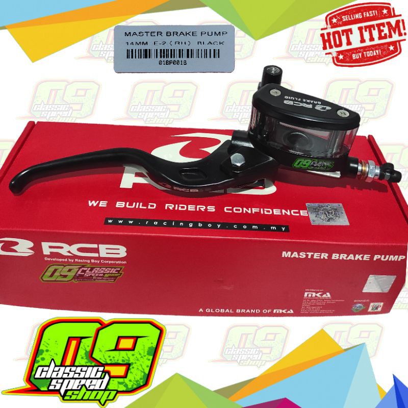 Jual Master Kaliper Handle handel brake pump Rem RCB Oval RH kanan Saja ...