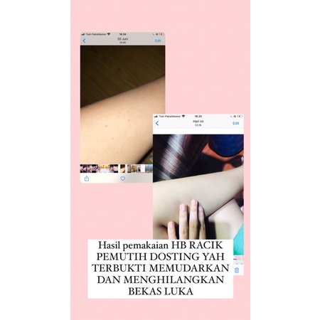 Jual HANDBODY RACIK PEMUTIH DOSTING isi 100ml | Shopee Indonesia