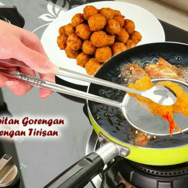 Jual Alat Jepitan Gorengan Dengan Tirisan (Alat Tiris Minyak Hasil ...