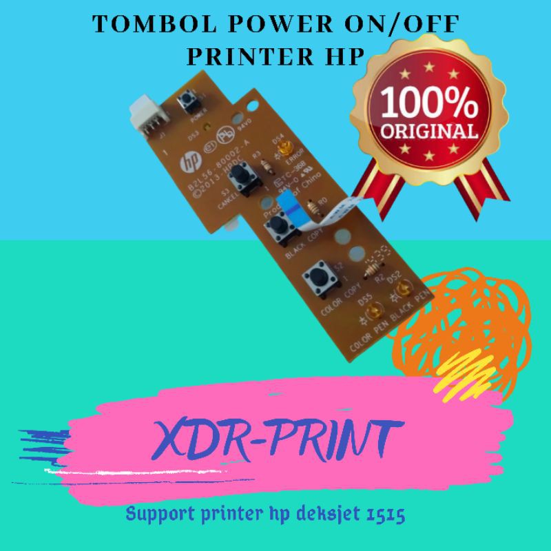 Jual Tombol power on/off printer hp deksjet 1515 | Shopee Indonesia