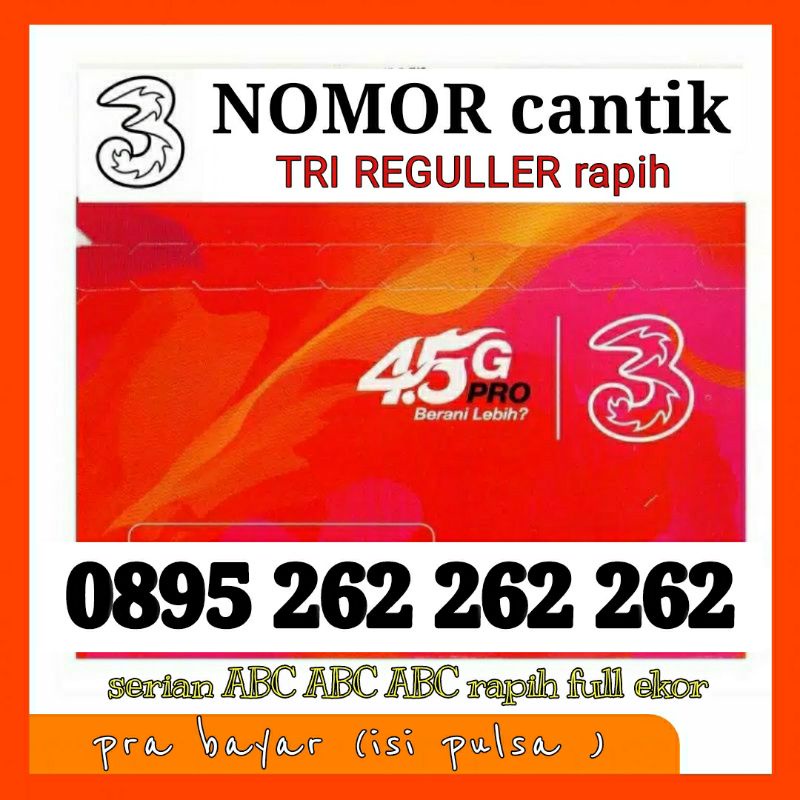 Jual nomor cantik serian ABC ABC abc | Shopee Indonesia