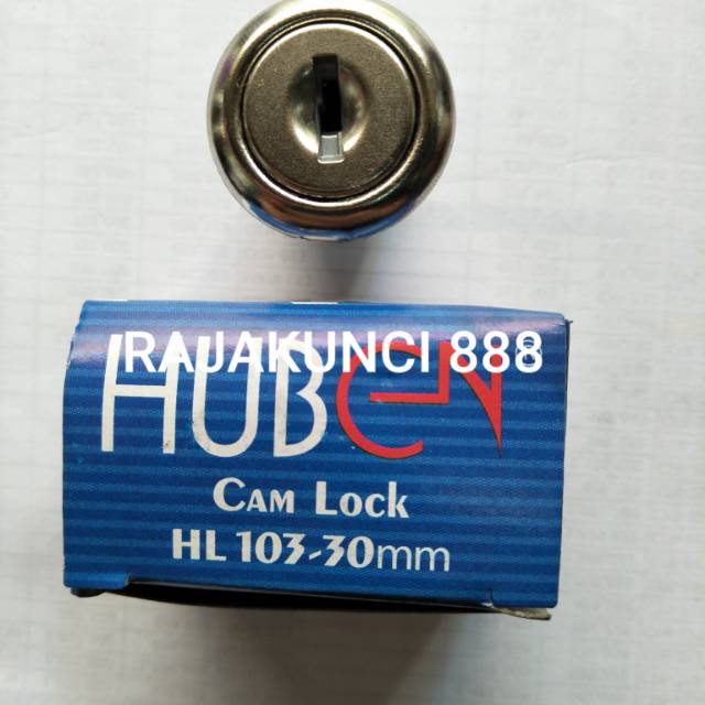 Jual Kunci camlock huben 10330 / Camlock 30mm / Kunci loker 30mm