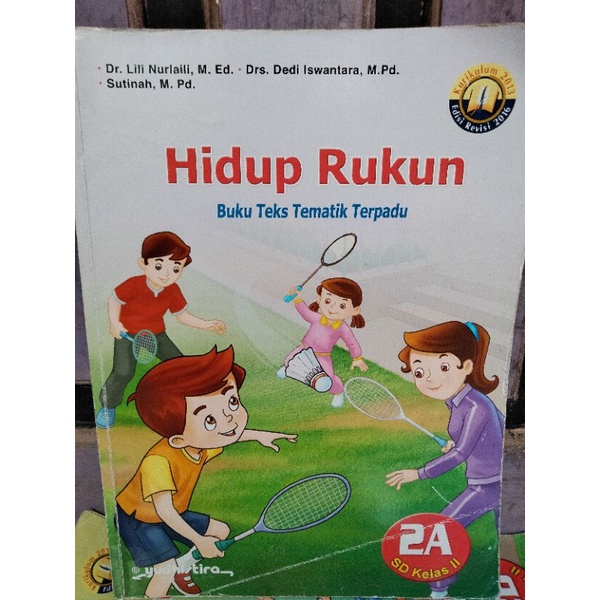 Jual TEMATIK TERPADU 2A UNTUK SD/MI KELAS II K13 REVISI | Shopee Indonesia