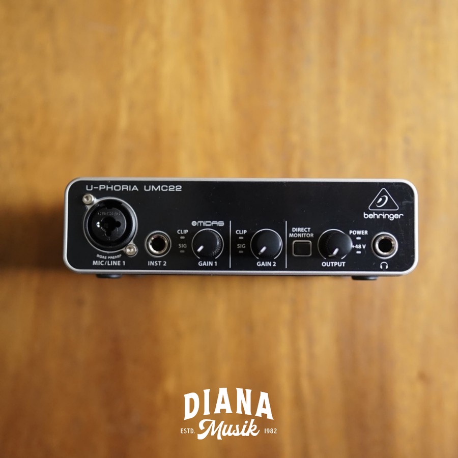 Jual Soundcard / Audio Interface UMC 22 Shopee Indonesia