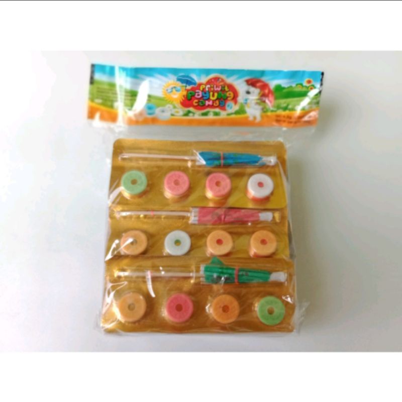 Jual Priwit Payung Candy isi 10pcs (Re-Pack) permen siul jadul 90-an ...