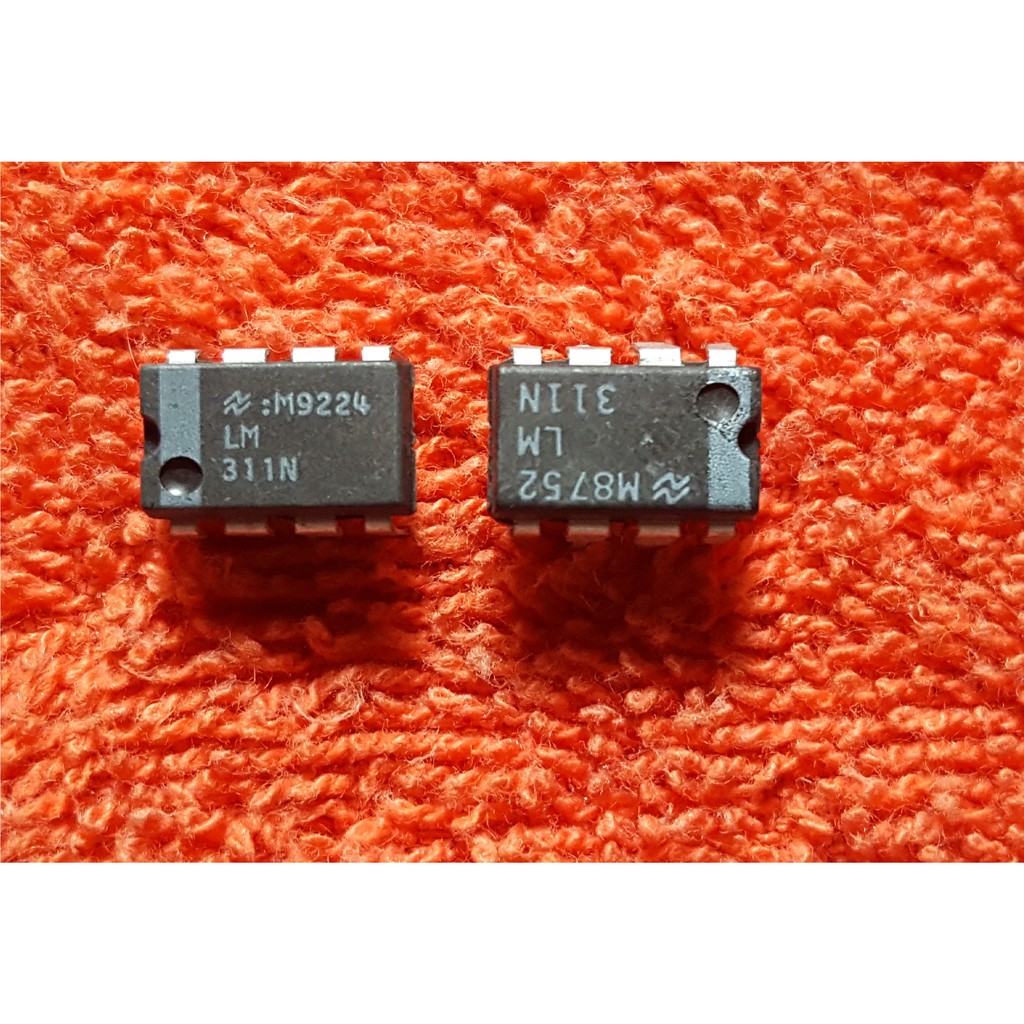 10 Pièces LM311P DIP8 LM311 DIP 311P DIP-8 Comparateurs Différentiels Avec STROBES IC Nouveau Et Original