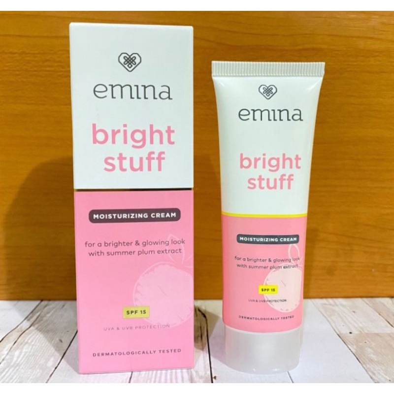 Jual Emina Bright Stuff Moisturizer Cream 20ml~Pelembab Emina Original ...