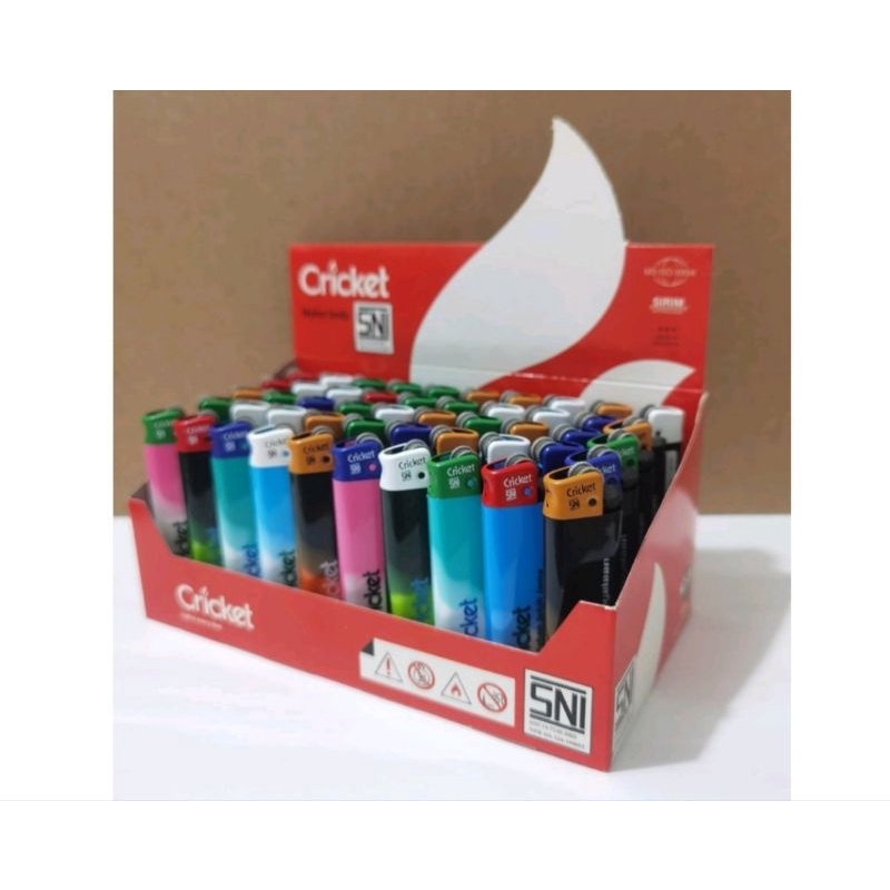 Jual KoRek Api Cricket Fusion PerBok Isi 50Pcs Tahan Lama Original ...