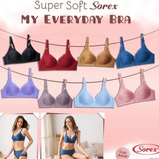 Promo K177, BRA SOREX BUSA TANPA KAWAT, BH/BRA SOREX 9814 - ABU, 40 -  Kota Bekasi - Willy Collections