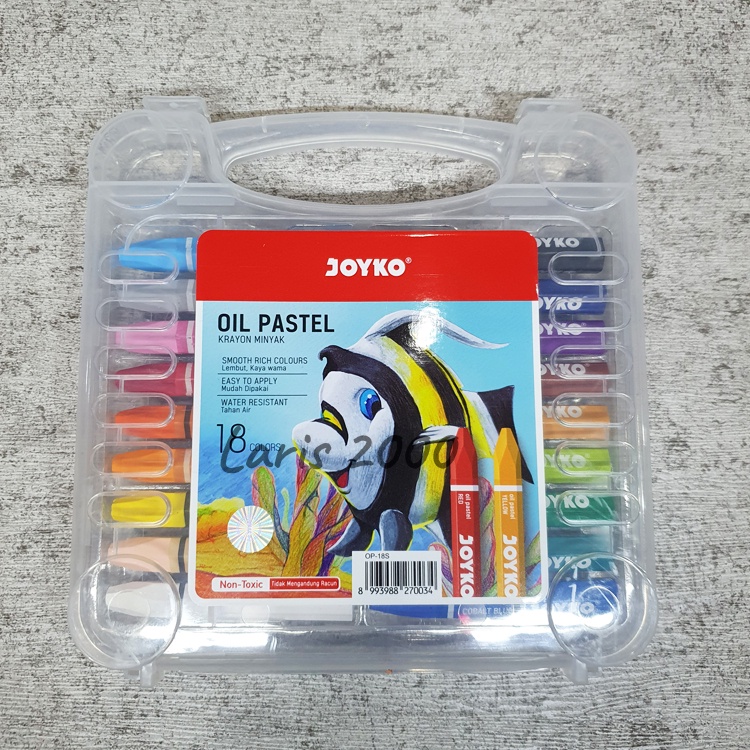 Jual Crayon / Oil Pastel Joyko 18 Warna | Shopee Indonesia