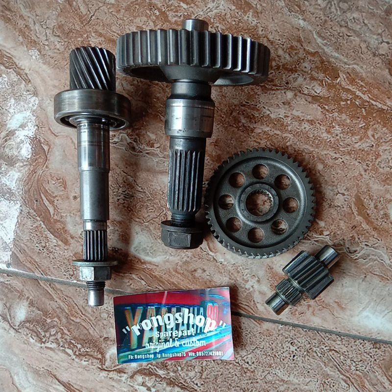 Jual gear rasio,gigi gardan vario 110 karbu,vario techno karbu | Shopee ...