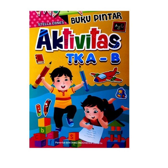 Jual Buku Anak Aktivitas TK A-B Untuk TK Paud ORIGINAL FULL COLOUR ...