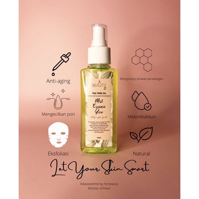 Jual Mist Essence Glow 100ml Beaute An Me by MJ Beauty | Shopee Indonesia