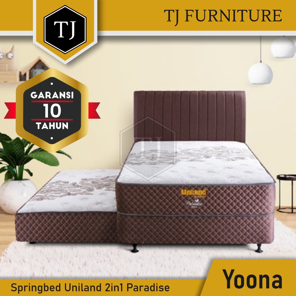 Jual Uniland 2in1 Paradise Yoona Sharon / Kasur Springbed Anak 2 In 1 ...