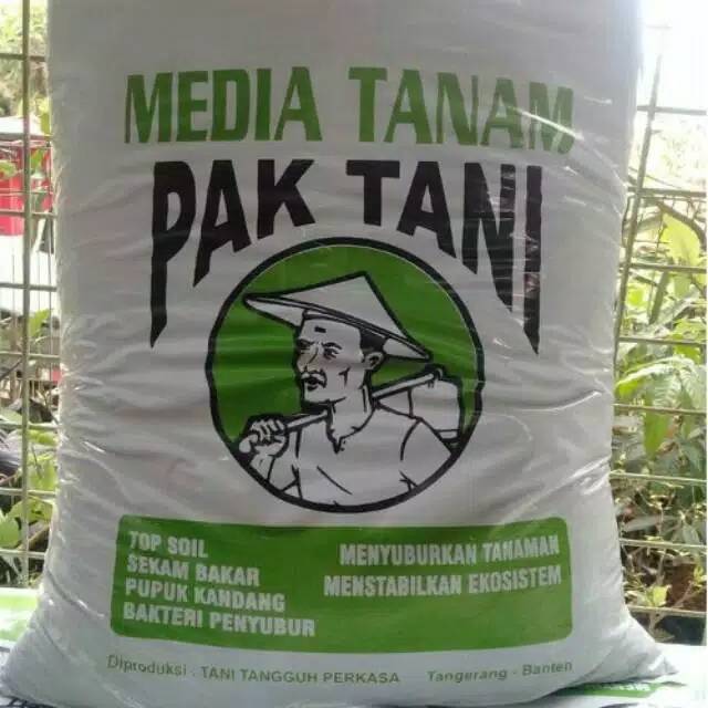 Jual media tanam organik (media tanam pak tani 15kg) pupuk tanaman