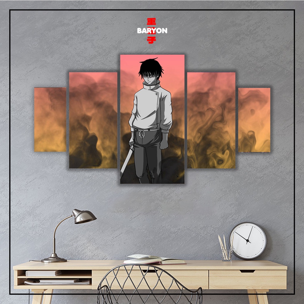 Jual BARYON Wall Decor JUJUTSU KAISEN YUTA OKKOTSU 1 Set Hiasan Dinding ...