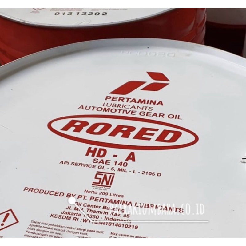 Jual Pertamina Rored HD A 140 - Pelumas | Shopee Indonesia