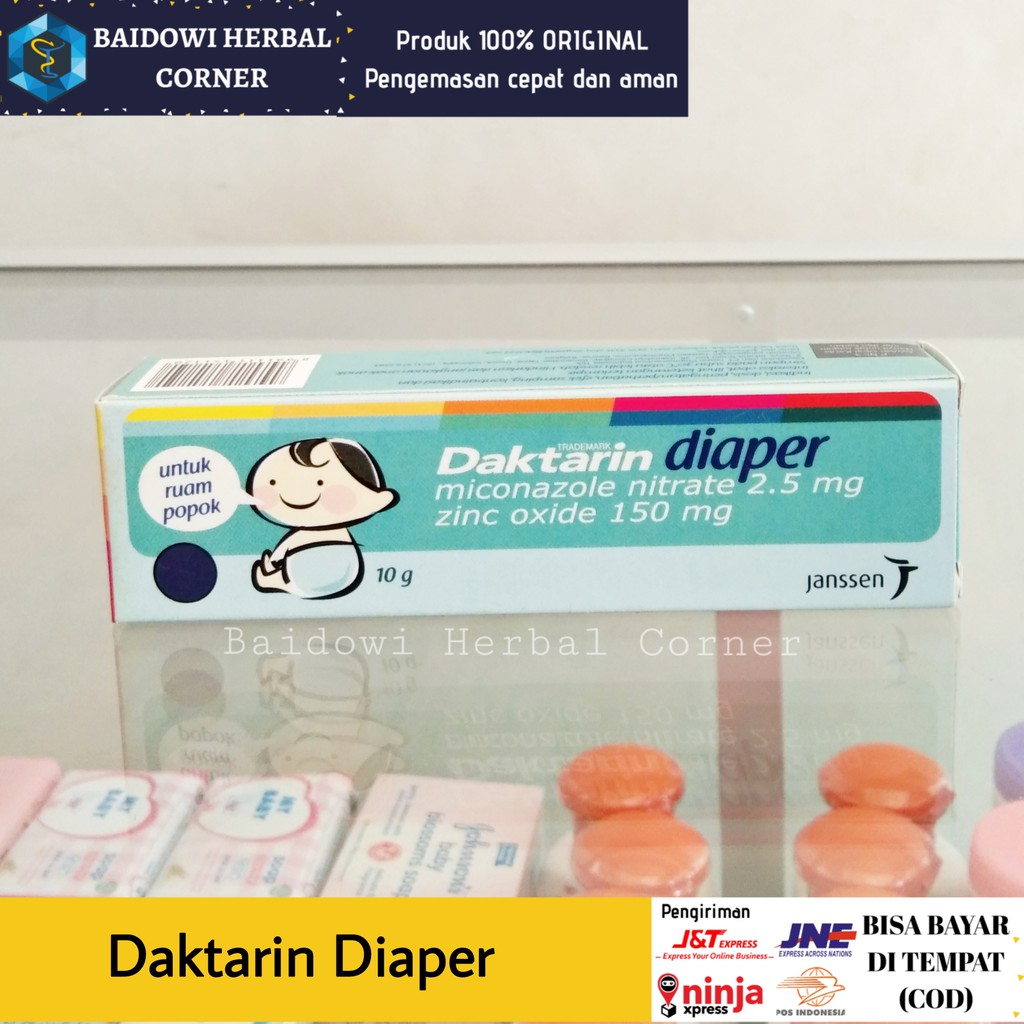 Jual DAKTARIN DIAPER CREAM 10 GRAM Shopee Indonesia