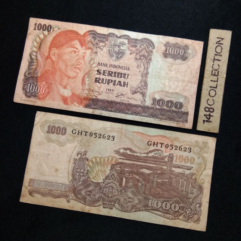 Jual uangkuno 1000 rupiah Sudirman tahun 1968 | Shopee Indonesia