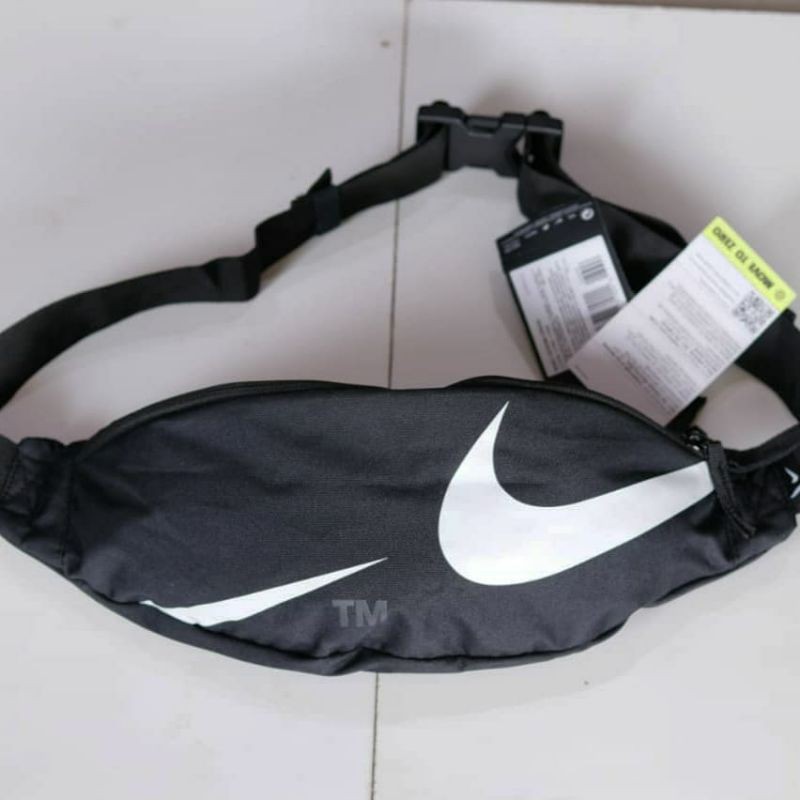 Jual Waist Bag Nike TM Swoosh Black White Original Shopee Indonesia