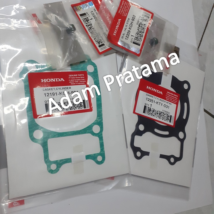 Jual Paking Blok Cs Ori Ahm Paking Head Cs Seal Klep Cs Top Set Cs Top Set Honda Cs