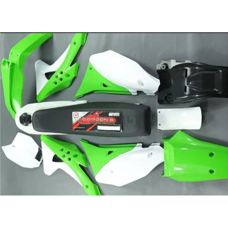 Jual cover body set klx gordon hijau putih | Shopee Indonesia