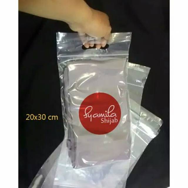 Jual Plastik Sablon Plastik Plong Plastik Packing Plastik Ziplock 20x306 Shopee Indonesia 7472