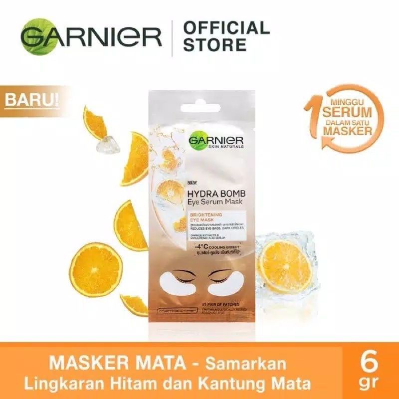 Jual GARNIER Hydra Bomb Eye Serum Mask 6gr Shopee Indonesia