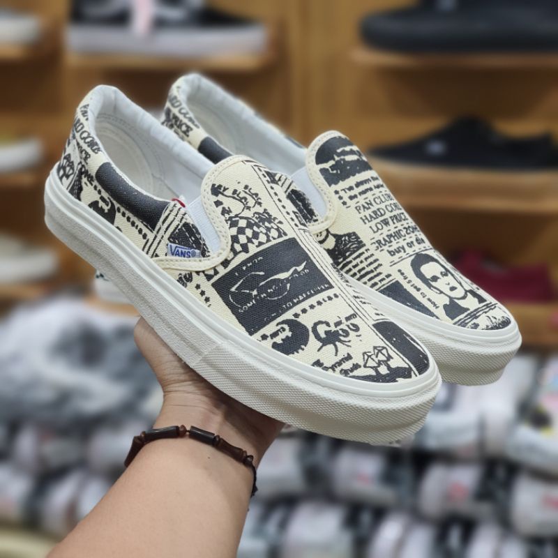 Vans slip on outlet ashley williams