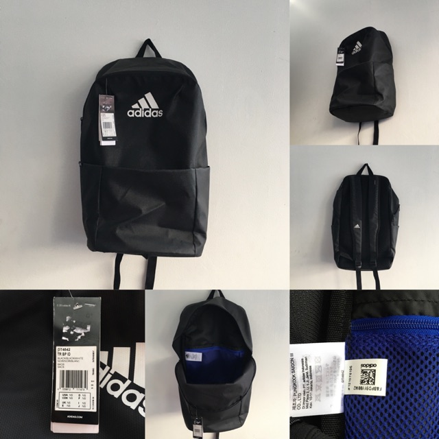 Jual 100 Original tas backpack Adidas TR BP ID DT4842 black casual sekolah kerja kuliah Shopee Indonesia