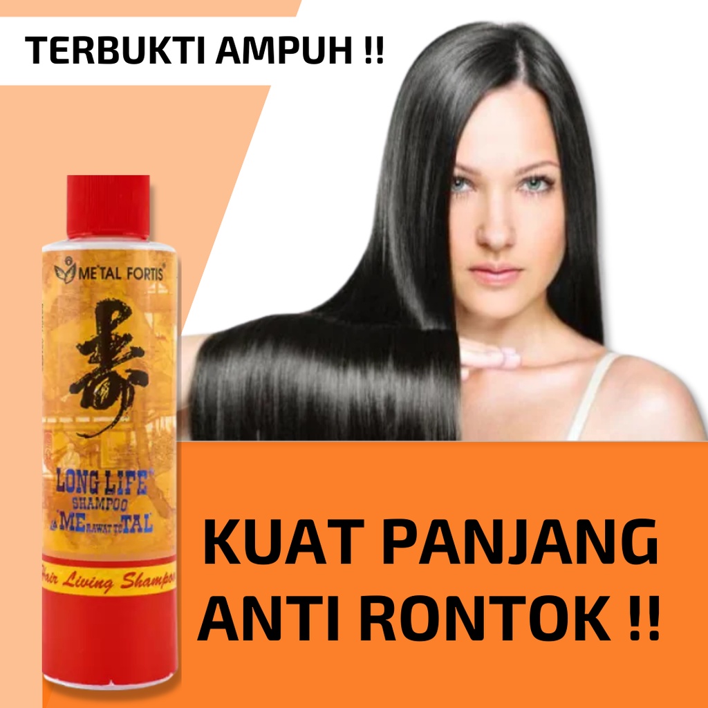 Jual Shampo Metal Fortis 100ML / Sampo Memanjangkan Rambut Dengan Cepat ...