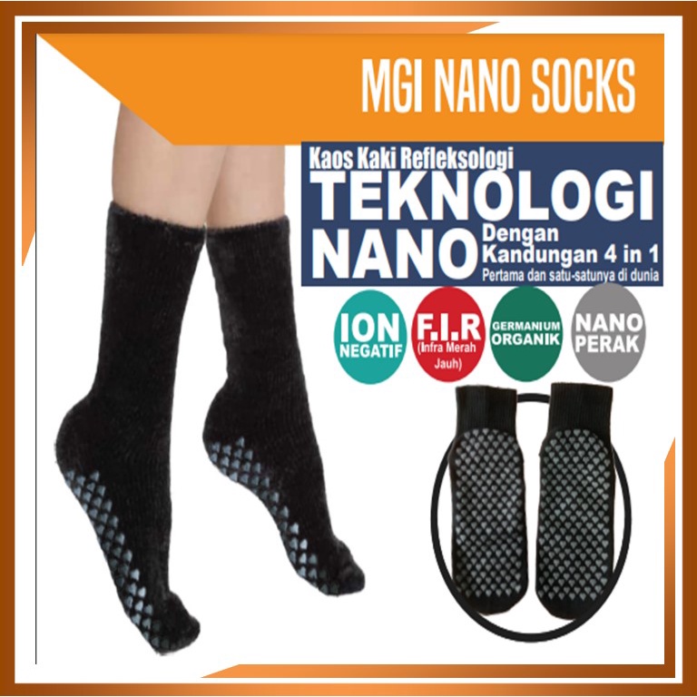 Jual Kaos Kaki Kesehatan Nano Socks Mgi dengan Infra Merah Jauh [ FIR