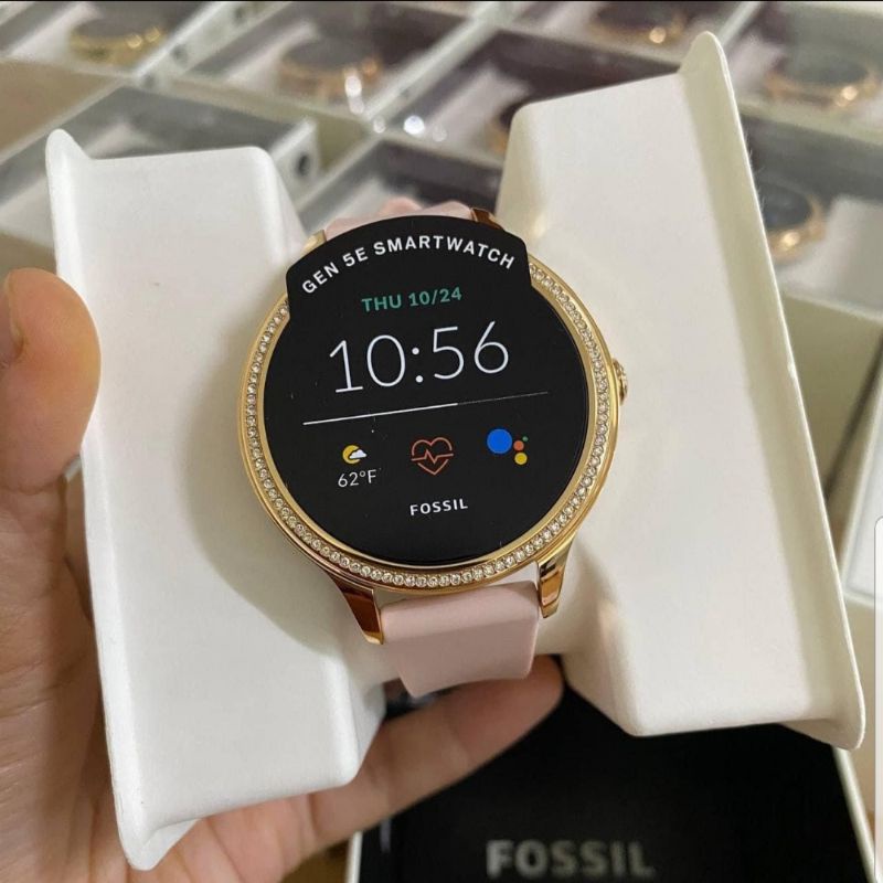 Fossil gen smartwatch crc julianna hr blush leather