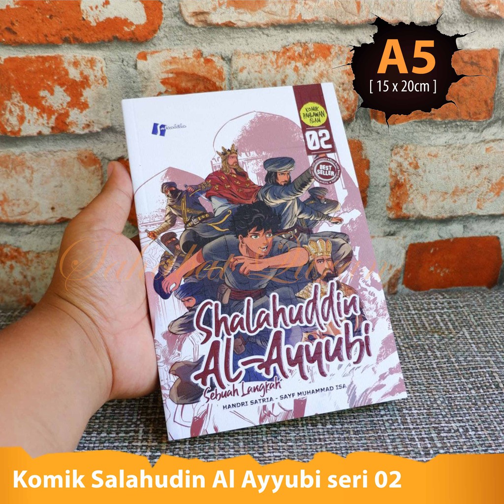 Jual Buku Islam Komik Pahlawan Islam Shalahuddin Al Ayyubi Seri 02