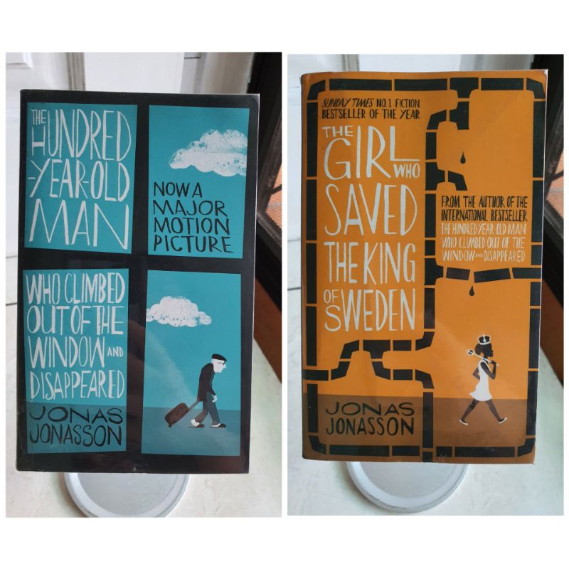 Jual Bundle The 100 Year Old Man and The Girl Jonas Jonasson Shopee Indonesia