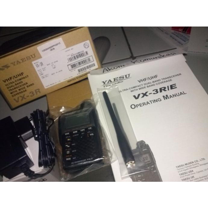 Jual HT YAESU VX 3R DUAL BAND Shopee Indonesia