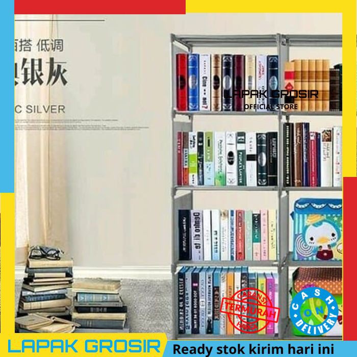 Jual Rak Buku Tempat Buku Rak Serbaguna Tempat Penyimpan Buku ...