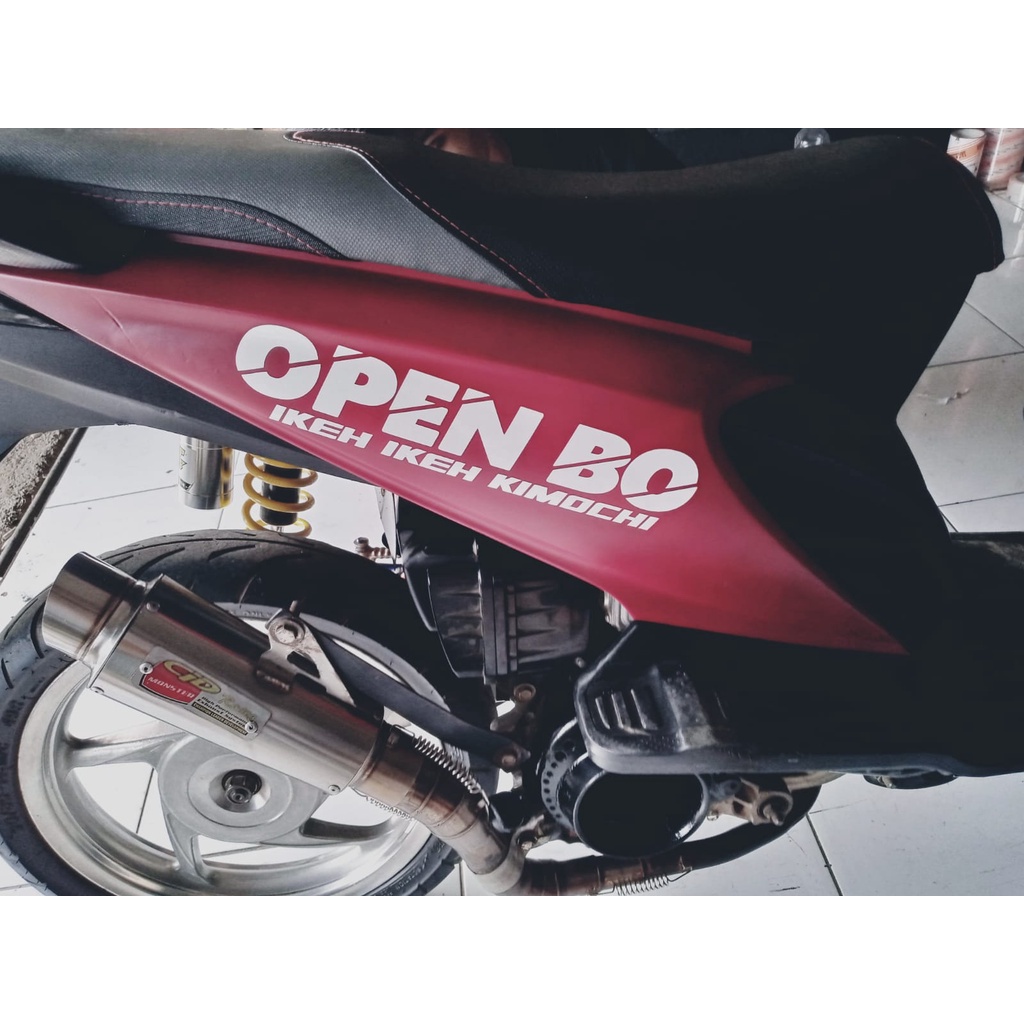 Jual stiker open bo bimbingan orang tua cutting open bo striping open ...
