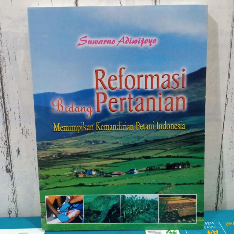 Jual ORIGINAL ANTIK BUKU REFORMASI BIDANG PERTANIAN Memimpikan ...