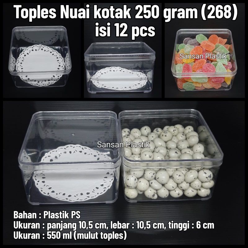 Jual Toples Nuai 268 Toples Dessert Box Isi 12pcs Gojek Grab Only Shopee Indonesia 7526