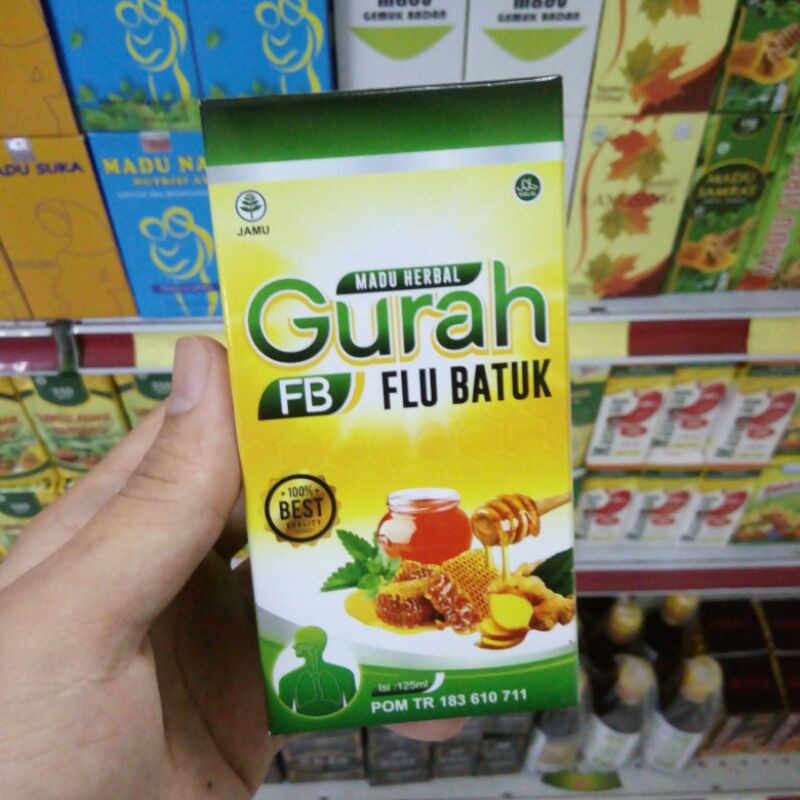 Jual OBAT BATUK KERING DAN BATUK BERDAHAK TERAMPUH/madu batuk herbal
