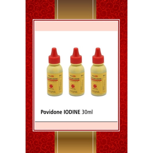 Jual ECODINE //POVIDONE IODINE 30 ML// BETADINE 30 ML | Shopee Indonesia