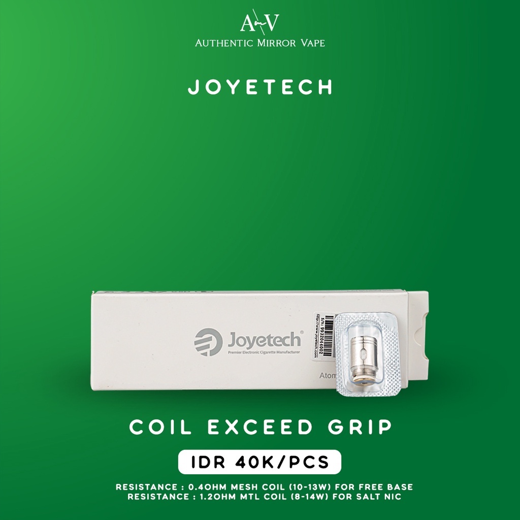 Jual Coil Exceed Grip Pod by Joyetech Exceed Grip Coil Head CC
