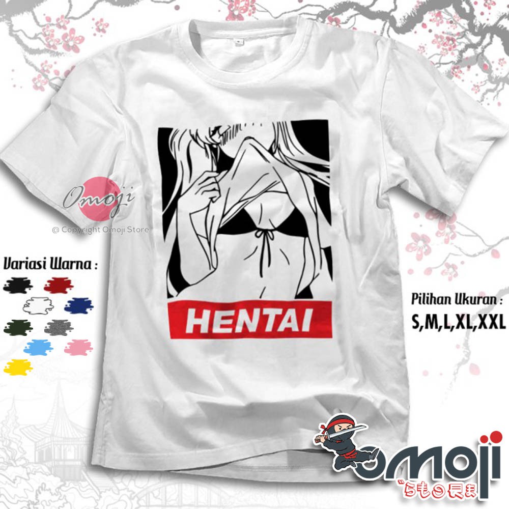 Jual Kaos Baju Anime Jepang Hentai Otaku Japanese Culture Tshirt Distro Manga Jepang Premium 